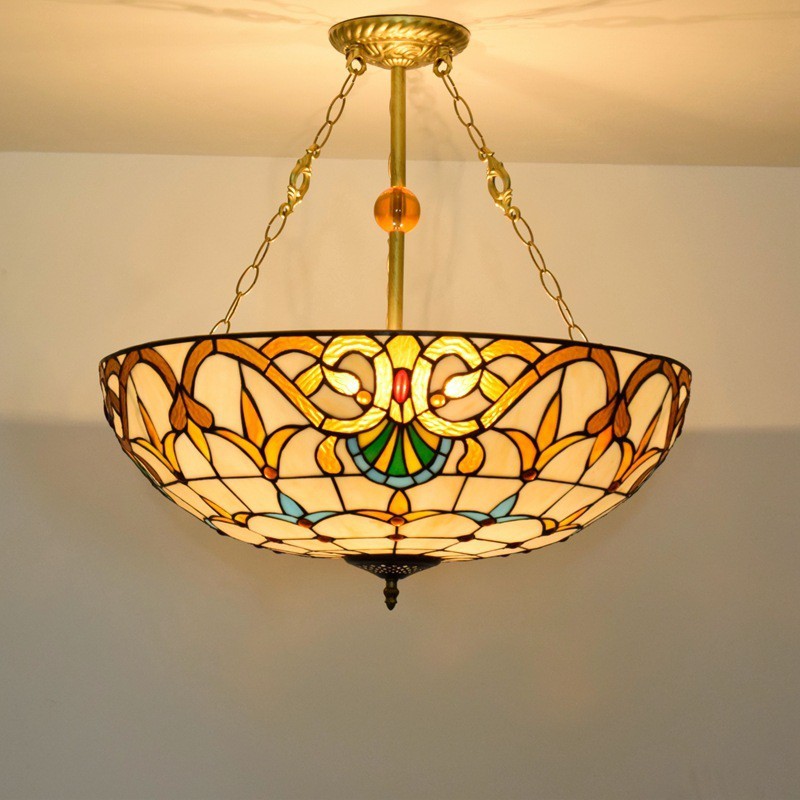 Sospensione Tiffany 60 cm da installare al soffitto
