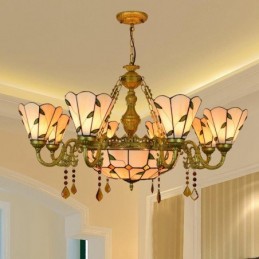 Lampadario in Stile Tiffany...
