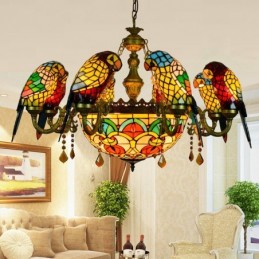 Lampadario in Stile Tiffany...