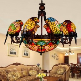 Lampadario in Stile Tiffany...