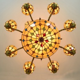 Lampadario in Stile Tiffany...