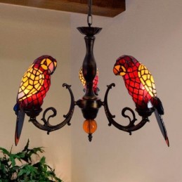 Lampadario in Stile Tiffany...