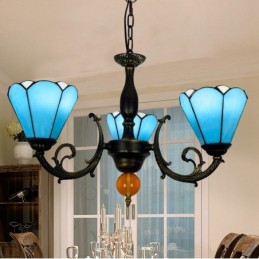 Lampadario in Stile Tiffany...