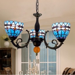 Lampadario in Stile Tiffany...