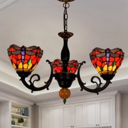 Lampadario in Stile Tiffany...