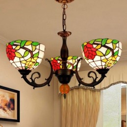 Lampadario in Stile Tiffany...