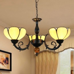 Lampadario in Stile Tiffany...