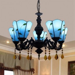 Lampadario in Stile Tiffany...