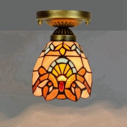 Plafoniera in Stile Tiffany...