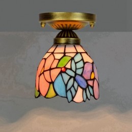 Plafoniera in Stile Tiffany...