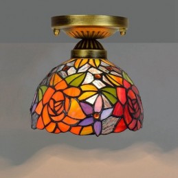 Plafoniera in Stile Tiffany...