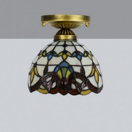 Plafoniera in Stile Tiffany...