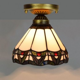 Plafoniera in Stile Tiffany...