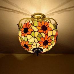 Plafoniera in Stile Tiffany...