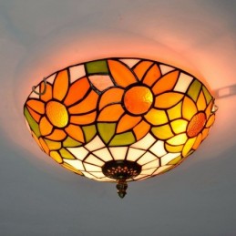 Plafoniera in Stile Tiffany...