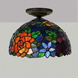Plafoniera in Stile Tiffany...