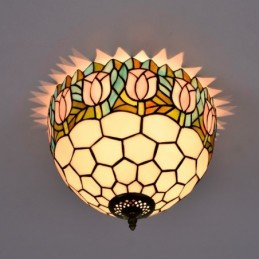 Plafoniera in Stile Tiffany...
