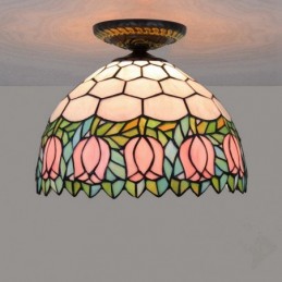 Plafoniera in Stile Tiffany...