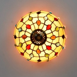 Plafoniera in Stile Tiffany...
