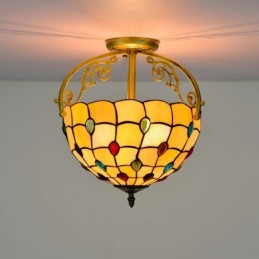 Plafoniera in Stile Tiffany...
