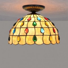 Plafoniera in Stile Tiffany...