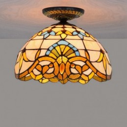 Plafoniera in Stile Tiffany...