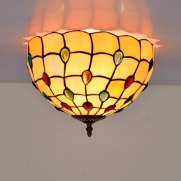 Plafoniera in Stile Tiffany...