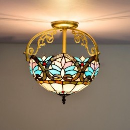 Plafoniera in Stile Tiffany...