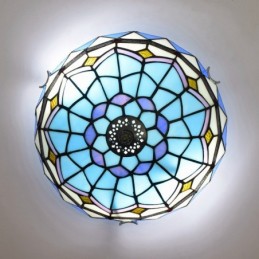 Plafoniera in Stile Tiffany...
