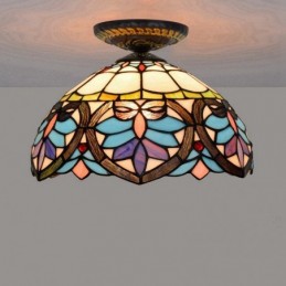 Plafoniera in Stile Tiffany...