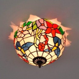 Plafoniera in Stile Tiffany...