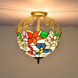 Plafoniera in Stile Tiffany...