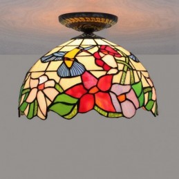 Plafoniera in Stile Tiffany...