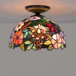 Plafoniera in Stile Tiffany...