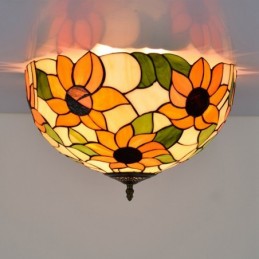 Plafoniera in Stile Tiffany...