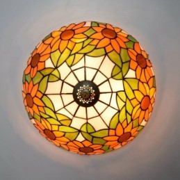 Plafoniera in Stile Tiffany...