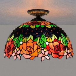 Plafoniera in Stile Tiffany...