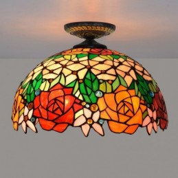 Plafoniera in Stile Tiffany...