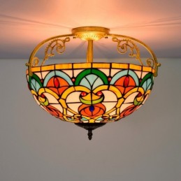 Plafoniera in Stile Tiffany...