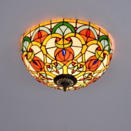 Plafoniera in Stile Tiffany...