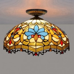 Plafoniera in Stile Tiffany...