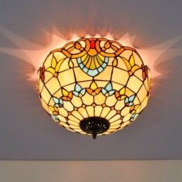 Plafoniera in Stile Tiffany...