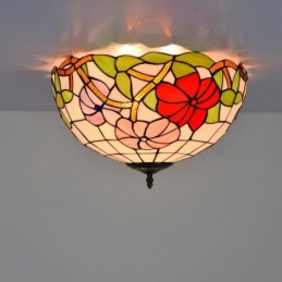 Plafoniera in Stile Tiffany...