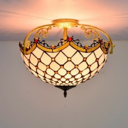 Plafoniera in Stile Tiffany...