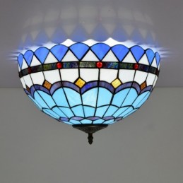 Plafoniera in Stile Tiffany...