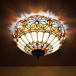 Plafoniera in Stile Tiffany...
