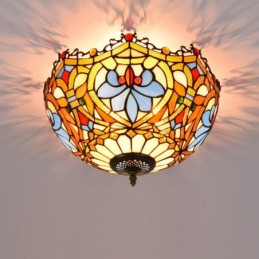 Plafoniera in Stile Tiffany...