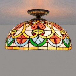 Plafoniera in Stile Tiffany...