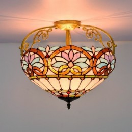 Plafoniera in Stile Tiffany...