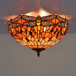 Plafoniera in Stile Tiffany...